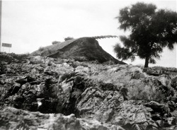 Floods in Omaruru. Railway line washed away. Jan. 1934 